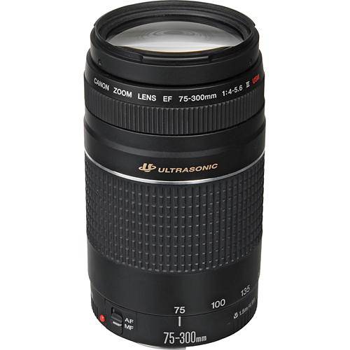 **Canon ZOOM Lens EF ** 75-300mm III Mk 3 USM ** Ready for overnite shipping **