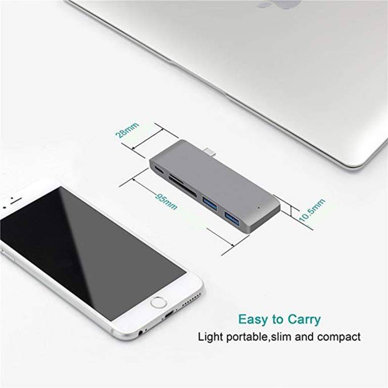 5-in-1 USB Type-C Combo Hub
