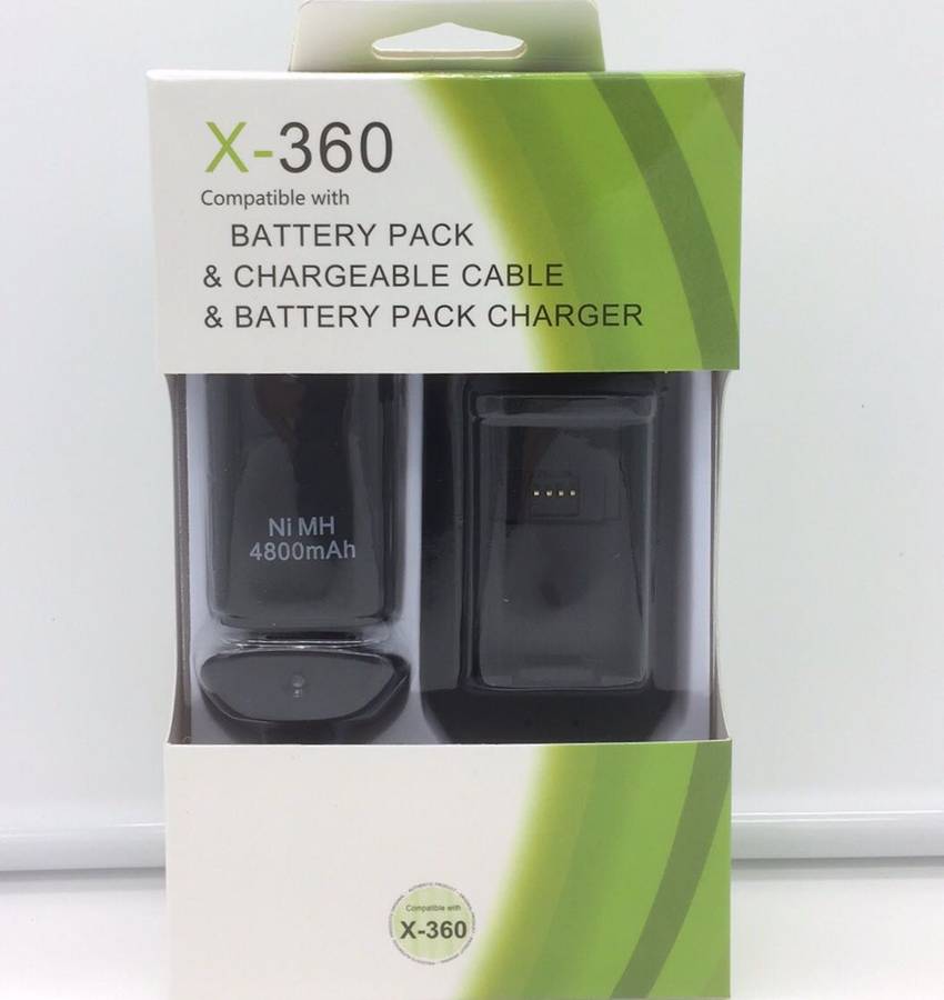 Xbox 360 Compatible 3 in 1 Battery Pack