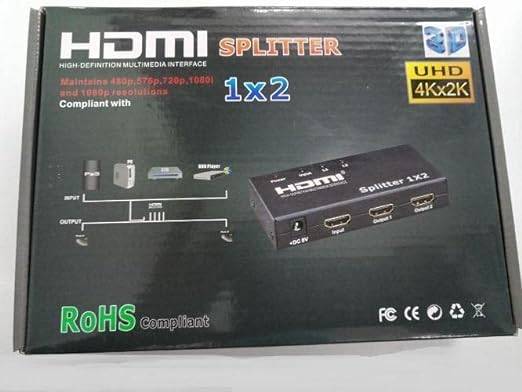 HDMI SPLITTER 1x2 UHD 4K x 2K
