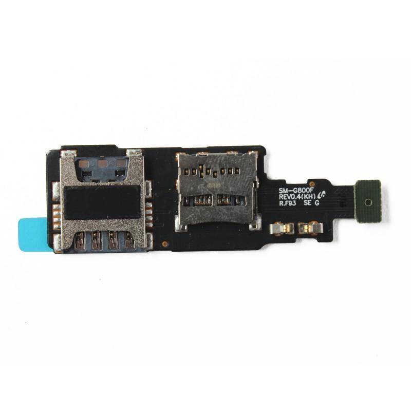 Replacement sim Reader  Tray For  SamsungS5 Mini