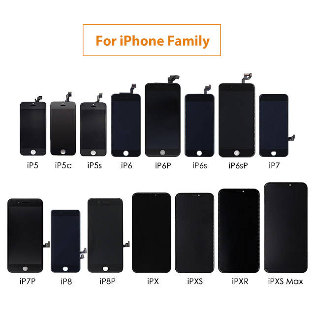 Replacement LCD Digitizer Display Assembly For iPhone 8 Plus Black