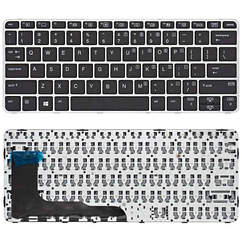 Replacement Laptop Keyboard For HP Elitebook 820 G4 828 G3 No Backlit
