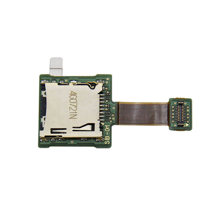 Memory Card Socket Connector Board With Flex Cable Parts For New Nintendo 3Ds