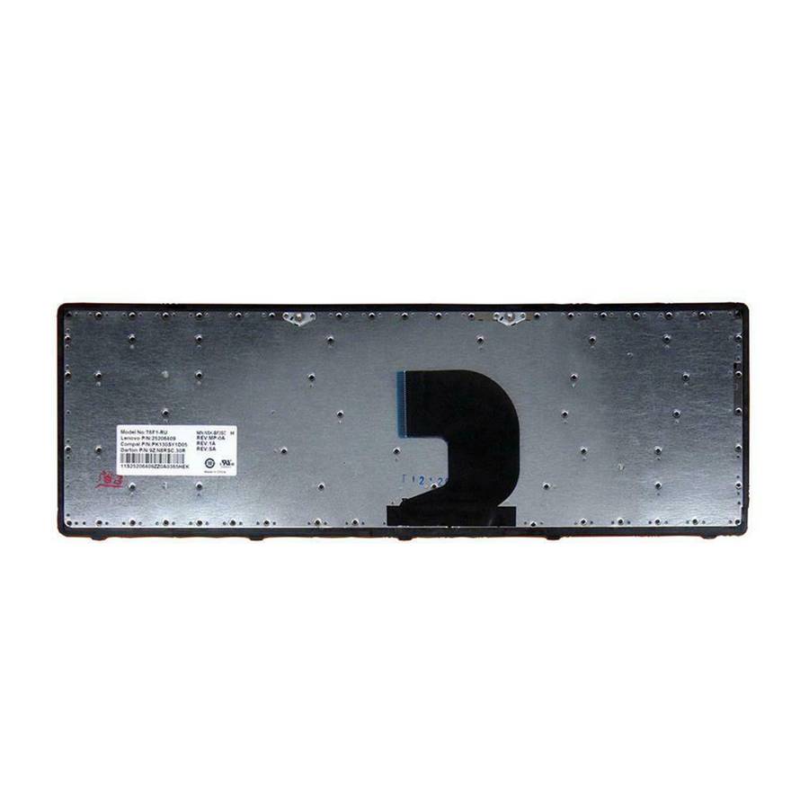 Replacement Laptop Keyboard For LENOVO Z500A With Silver Frame