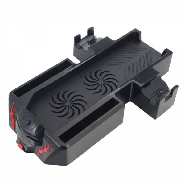 Charging Stand Station with Dual Cooling Fan for Xbox One Console