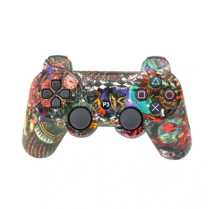 Wireless Controller For PS3 PlayStation 3 Console With Pattern Design