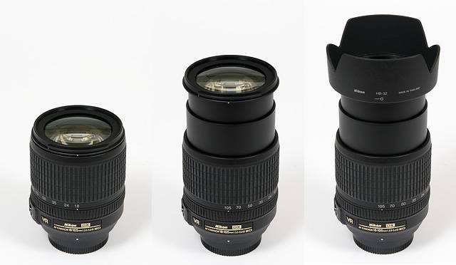 Nikkor Lens AF-S DX Nikkor 18-105mm f/3.5-5.6G ED VR
