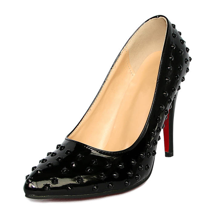Rivet High-Heeled Pumps