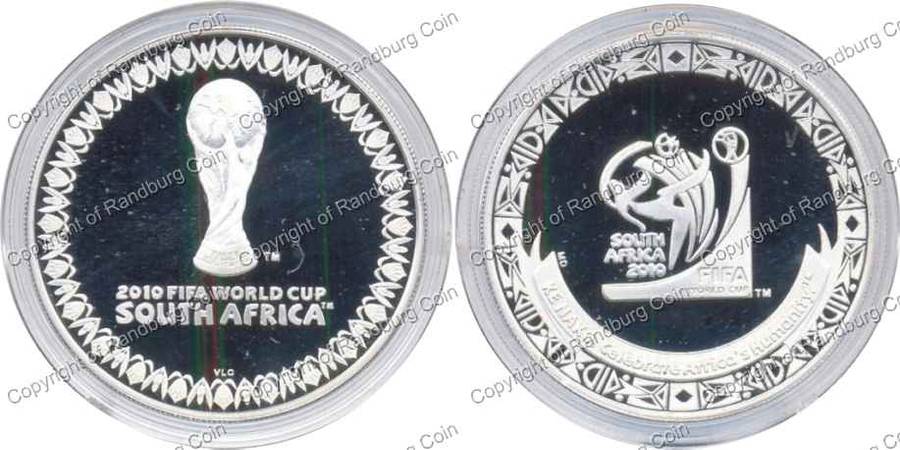 LOW Mintage *#* 2010 Silver Soccer World Cup RSA Silver Medallion *#*