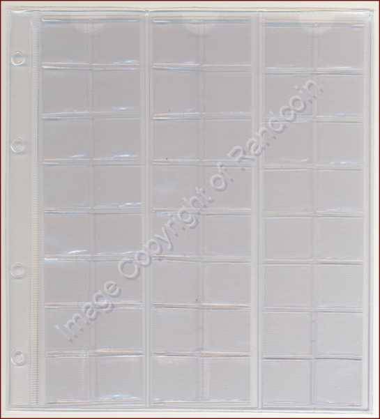 *#* Universal Coin Album A5 - Extra Pages. 48 Pocket Page *#*