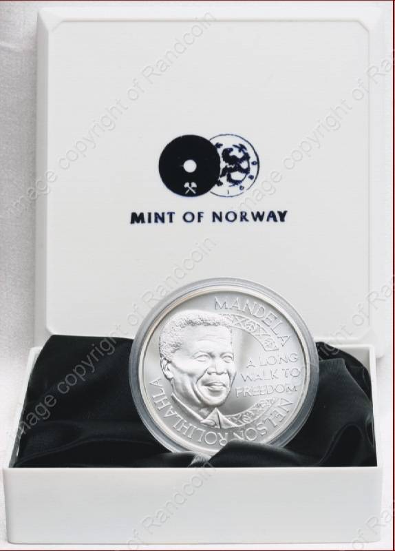 *#* Mandela Silver Medallion Nobel Peace Prize  *#*