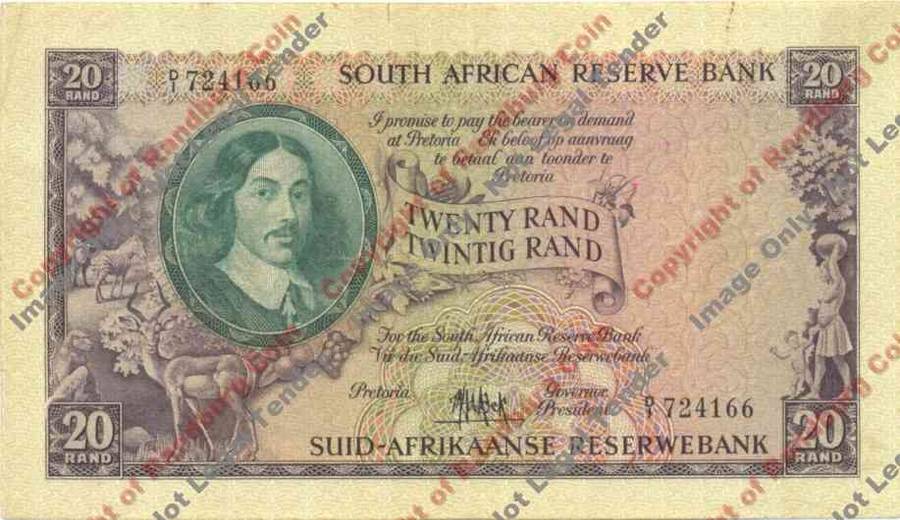 *#* MH DE KOCK - 4th Issue - Twenty Rand (Eng/Afr) EF/EF+ *#*