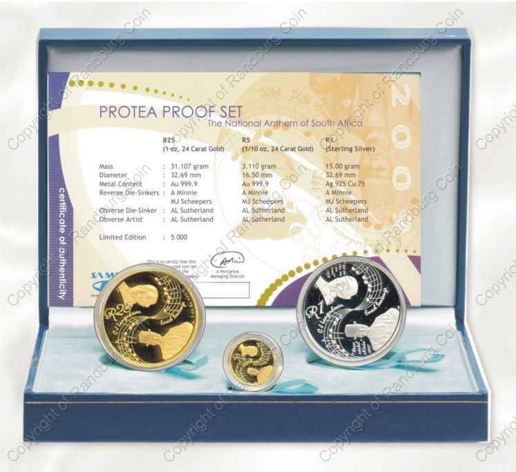 *#* 2009 Gold Protea National Anthem Set *#*