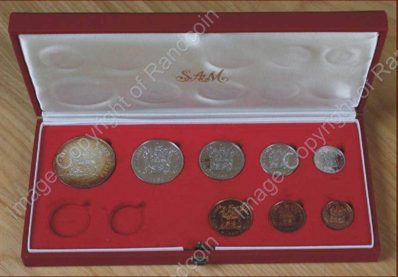 @@ CRAZY @@ ### 1980 Long Proof Set NO GOLD in Original SA Mint box !!! ###