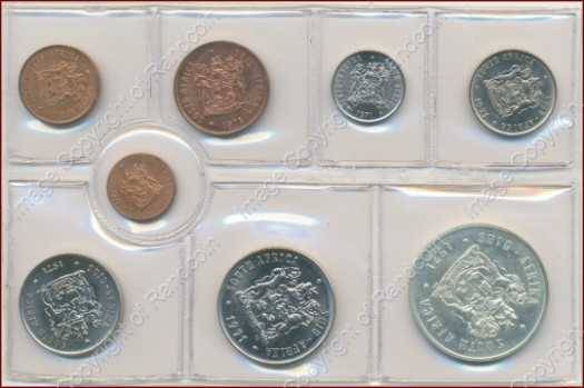 *#* 1971 SA Mint issued UNC set WITH Silver R1 !!! *#*