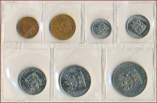 *#* 1981 SA Mint issued UNC set !!! _Mintage 10 000*#*