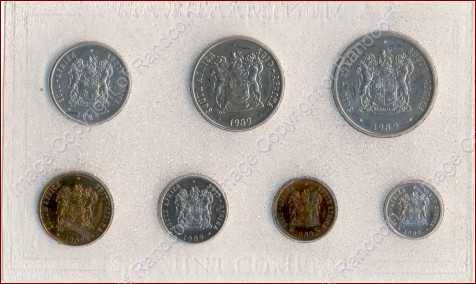 *#* @@ R1 Crazy @@ *#* 1989 SA Mint issued UNC set !!! *#*
