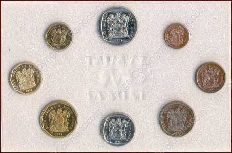 *#* 1993 SA Mint issued UNC set !!! *#*