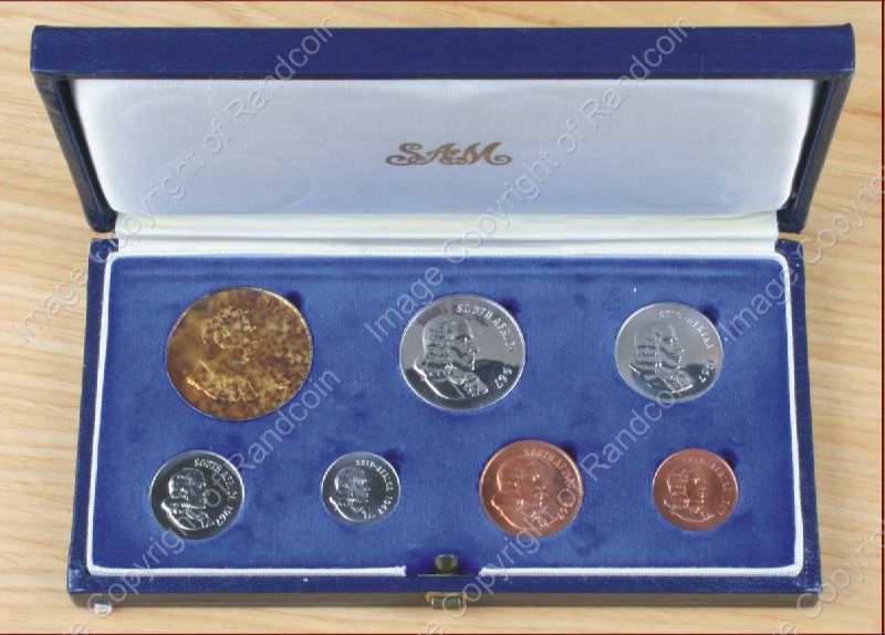 *#* 1967 SA Proof Set in Original SA Mint box !!! *#*