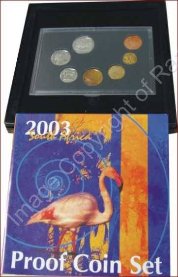 *#* 2003 SA Proof Set in Original SA Mint box Mintage 2,356 *#*