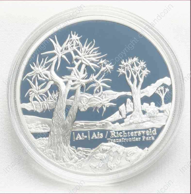 SA_2008_Silve_Proof_2oz_Richtersveld_Peace_Park_rev
