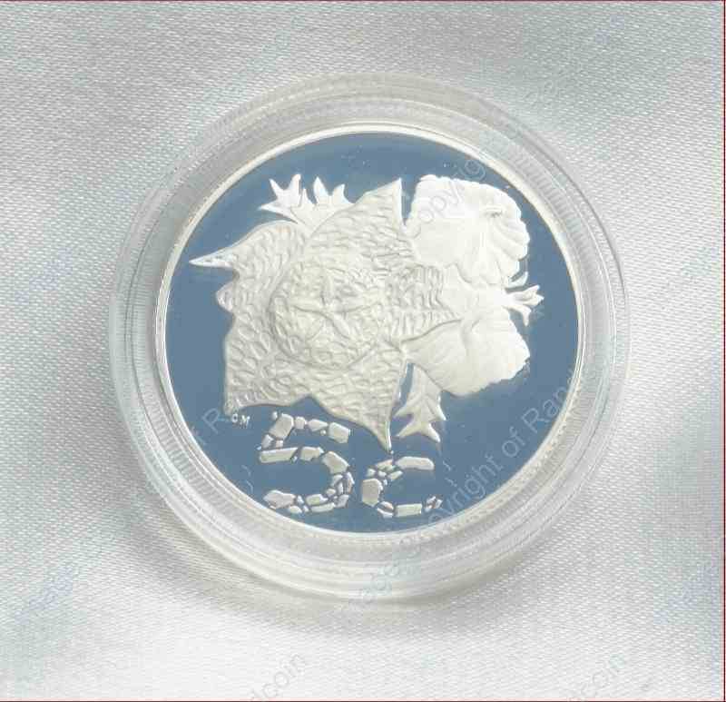 SA_2008_Silve_Proof_Quarter_oz_Richtersveld_Peace_Park_rev