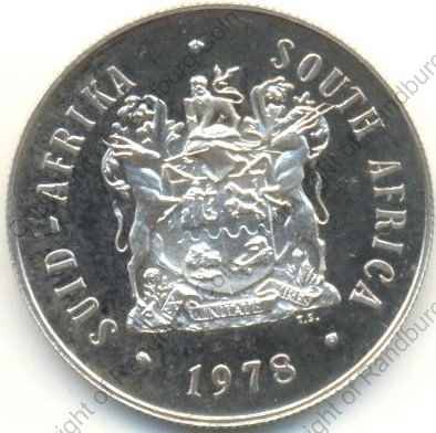 *#* SA 1978 Silver R1 Proof Coat of Arms Mintage 17 000*#*
