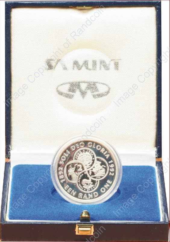 *#* SA Silver R1 Proof 1992 Coinage *#*