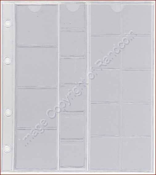 *#* Universal Coin Album A5 - Extra Pages. 20 Pocket Page - Mixed *#*