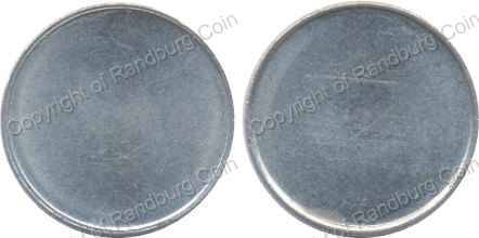 *#* RSA 2nd Decimal Blank Five Cents Coin - see images *#*