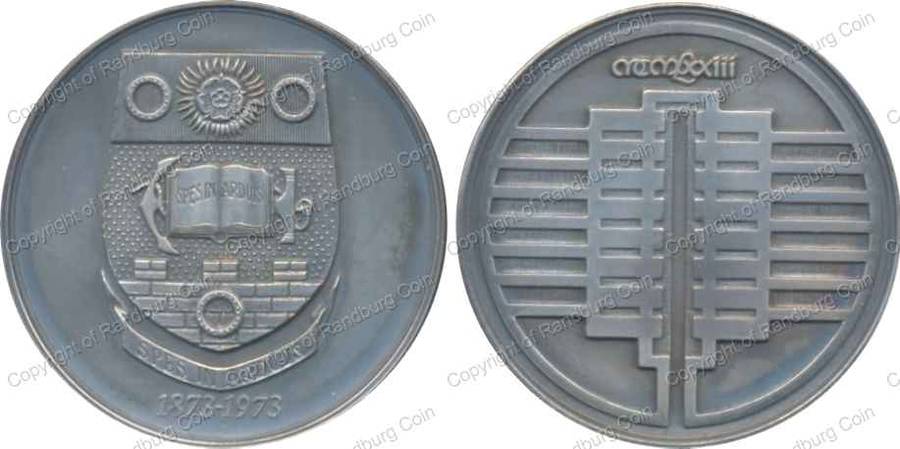 *#* Silver (Stg-25.3gr) 1973 Centenary of the University of South Africa *#*