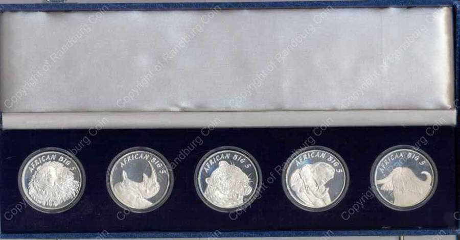 *#* Big 5 Silver 1 oz Medallions Set *#*