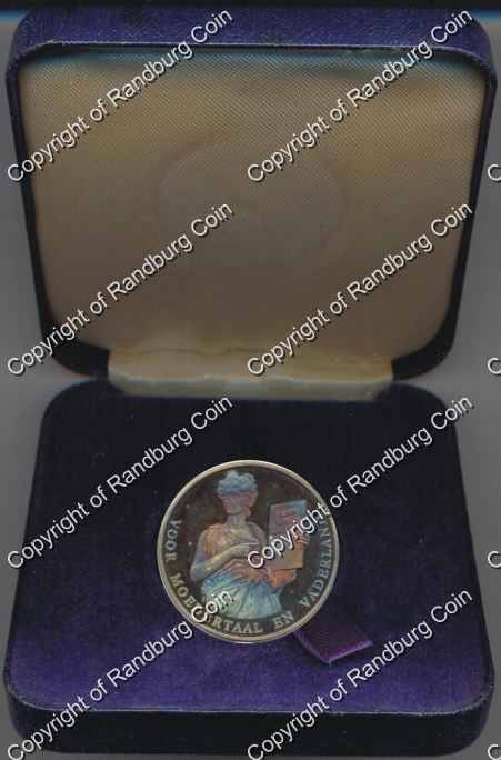 *#* Centenary of Dutch as Official Language Silver Medallion*#*