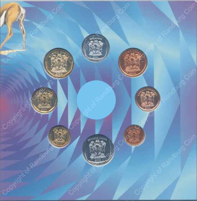 *#* SA Mint Pack Sets 2000 Old Coat of Arms- NO R5 coin - UNC *#*