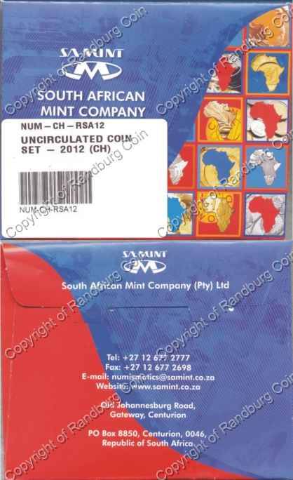 *#* 2012 SA Mint Uncirculated Coin Set Mintage 653 *#*