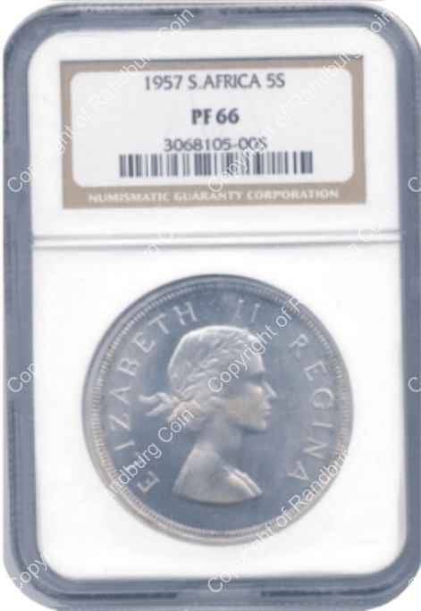 *#* 1957 CROWN NGC SLABBED PF 66 - 2nd best NGC PF Grade *#*