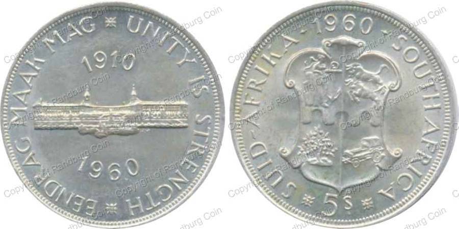 *#* 1960 South African Silver CROWN - Judge grade yourself *#*