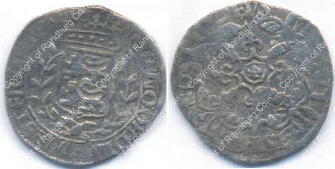 *#* 1680 Netherlands - West Friesland Silver 6 Stuivers (Roosschelling) *#*