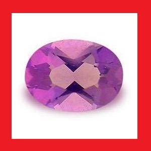 CUBIC ZIRCONIUM - VIVID PURPLE OVAL FACET - 1.98cts