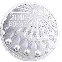 2018 FIFA World Cup Coin Reverse