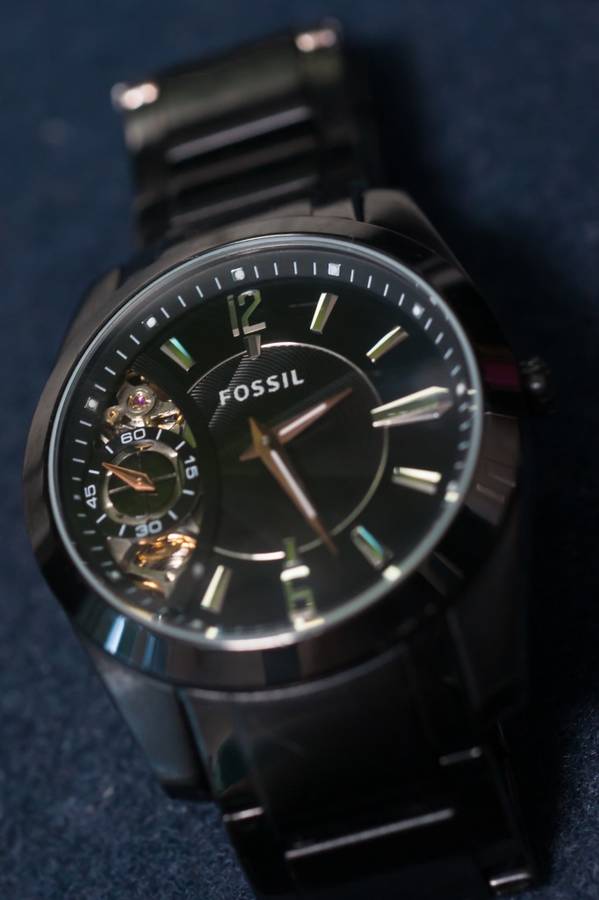 brand new! FOSSIL Men's Automatic Black Ion Watch ***TRUSTED/TOP SELLERS***