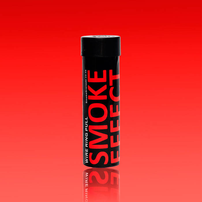 Smoke Effect Wire Pull Smoke Grenade - Red