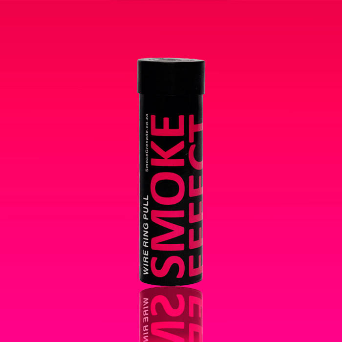 Smoke Effect Wire Pull Smoke Grenade - Pink