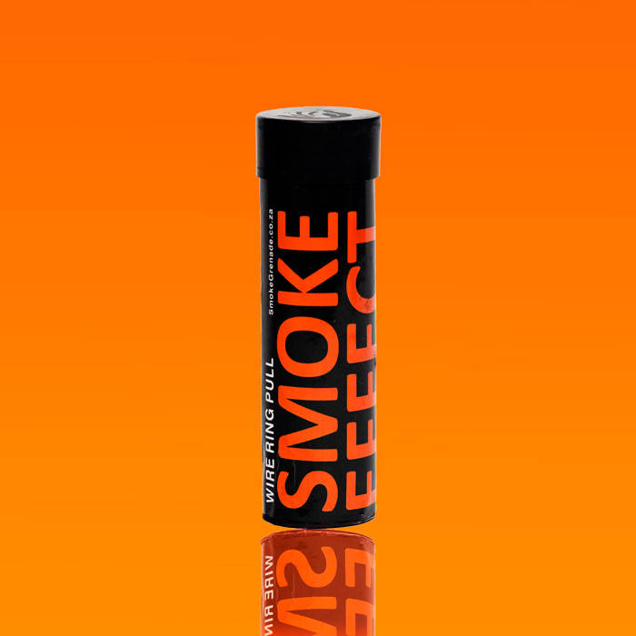 Smoke Effect Wire Pull Smoke Grenade - Orange