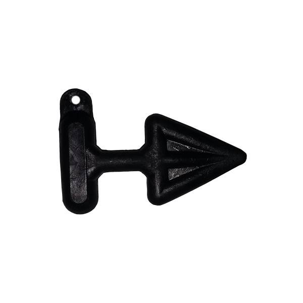 DZI Key Ring Baton - Polymer - Various Colours