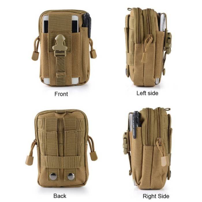 EDC/Utility MOLLE Phone Pouch - Various Black