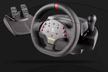 Logitech - MOMO Racing Force Feedback Wheel