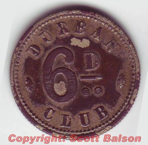 CRAZY R1 start... UNIQUE Durban Club 6d Pattern (1860)