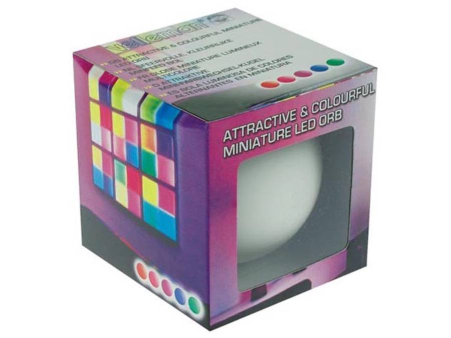Colourful Miniature LED Orb - *R1 no Reserve*